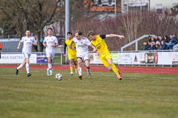 28.03.2026, Mindelheim (Deutschland): Spiel der Kreisliga Allgäu Nord zwischen dem TSV Mindelheim und dem FSV Lamerdingen im Julius-Strohmayer-Stadion.