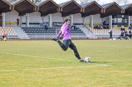 28.03.2026, Mindelheim (Deutschland): Spiel der Kreisliga Allgäu Nord zwischen dem TSV Mindelheim und dem FSV Lamerdingen im Julius-Strohmayer-Stadion.