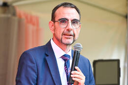 01.08.2026 – Bad Wörishofen, Deutschland: Das Roséweinfest im Hotel Sonnengarten findet zum zweiten Mal statt. Klaus Holetschek (CSU-Politiker, MdL)