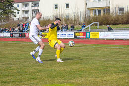 28.03.2026, Mindelheim (Deutschland): Spiel der Kreisliga Allgäu Nord zwischen dem TSV Mindelheim und dem FSV Lamerdingen im Julius-Strohmayer-Stadion.