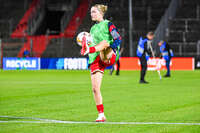 22.09.2026, Unterhaching, Deutschland. UEFA Women's Champions League, 1. Spieltag der Ligaphase: FC Bayern München Frauen gegen Manchester City. UWCL-Auftakt der FC Bayern Frauen und erstes UWCL-Pflichtspiel im neuen Zuhause Sportpark Unterhaching. Alara Sehitler (FC Bayern Frauen)