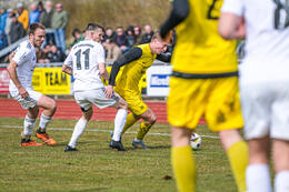 28.03.2026, Mindelheim (Deutschland): Spiel der Kreisliga Allgäu Nord zwischen dem TSV Mindelheim und dem FSV Lamerdingen im Julius-Strohmayer-Stadion.