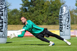 16.07.2026, Bad Wörishofen, Deutschland, 2. Bundesliga, Saison 2026/2027, Der SpVgg Greuther Fürth startet mit der zweiten Trainingseinheit in sein Sommertrainingslager in Bad Wörishofen (Unterallgäu). Der Verein bereitet sich dort auf die Saison 2026/2027 vor. Christian Ortag (SpVgg Greuther Fürth)