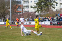 28.03.2026, Mindelheim (Deutschland): Spiel der Kreisliga Allgäu Nord zwischen dem TSV Mindelheim und dem FSV Lamerdingen im Julius-Strohmayer-Stadion.