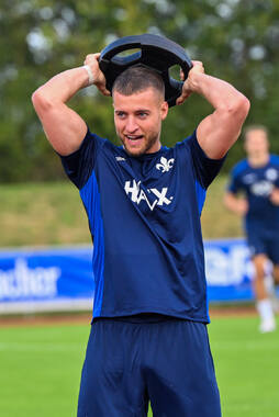 19.07.2026, Bad Wörishofen, Deutschland. 2. Bundesliga: Der SV Darmstadt 98 startet mit der ersten Trainingseinheit in das Sommertrainingslager. Fabian Nurnberger (SV Darmstadt 98)