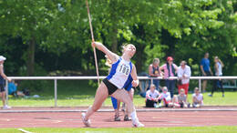 Mindelheim, Deutschland - 09.05.2026: Wettkampf bei der Internationalen Bodensee-Leichtathletik (IBL) 2026 im Julius-Stromayer-Stadion.