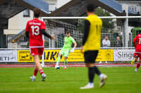 17.10.2026, Mindelheim, Bayern, Deutschland. Kreisliga Allgäu Nord: TSV Mindelheim gegen SV Oberegg. Spielort: Julius-Strohmayer-Stadion. Manuel Zech (TSV Mindelheim) beim Pass, beim Zuspiel, bei der Ballabgabe