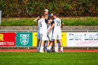 03.10.2026, Mindelheim, Deutschland. Kreisliga Allgäu Nord: TSV Mindelheim gegen (SG) Sontheim/Westerheim. Spielort: Julius-Strohmayer Stadion. Mindelheim beim Jubel, jubelnd, feiernd
