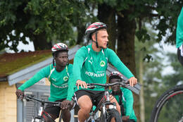 15.07.2026, Bad Wörishofen, Deutschland, 2. Bundesliga, Saison 2026/2027, Der SpVgg Greuther Fürth startet mit der ersten Trainingseinheit in sein Sommertrainingslager in Bad Wörishofen (Unterallgäu). Der Verein bereitet sich dort auf die Saison 2026/2027 vor. Leander Popp (SpVgg Greuther Fürth)