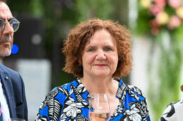 01.08.2026 – Bad Wörishofen, Deutschland: Das Roséweinfest im Hotel Sonnengarten findet zum zweiten Mal statt. Michaela Bahle-Schmid (Zweite Bürgermeisterin von Bad Wörishofen, CSU)