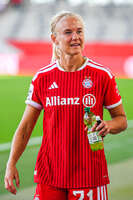 19.09.2026, München, Deutschland. Google Pixel Frauen-Bundesliga: FC Bayern München Frauen gegen 1. FC Köln Frauen am FC Bayern Campus. Pernille Harder (FC Bayern Frauen)