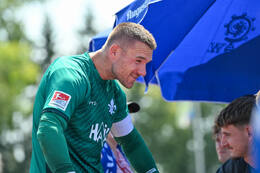 25.07.2026, Bad Wörishofen, Deutschland. Testspiel des SV Darmstadt 98 (2. Bundesliga) gegen die SG Sonnenhof Großaspach (3. Liga). Marcel Schuhen (SV Darmstadt 98)