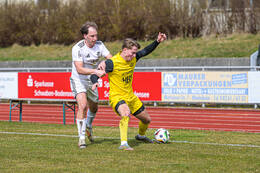 28.03.2026, Mindelheim (Deutschland): Spiel der Kreisliga Allgäu Nord zwischen dem TSV Mindelheim und dem FSV Lamerdingen im Julius-Strohmayer-Stadion.