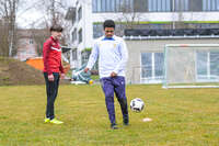 Bad Wörishofen, Deutschland – Vorbereitungstraining für das Schulderby 2026 zwischen der Wirtschaftsschule Bad Wörishofen und dem Josef-Bernhard-Gymnasium Türkheim auf dem Gelände der Wirtschaftsschule in Bad Wörishofen. Das Spiel ist für Mai 2026 geplant.