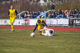 28.03.2026, Mindelheim (Deutschland): Spiel der Kreisliga Allgäu Nord zwischen dem TSV Mindelheim und dem FSV Lamerdingen im Julius-Strohmayer-Stadion.