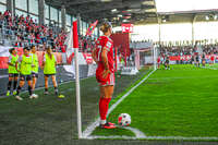 31.08.2026, München, Deutschland. Google Pixel Frauen-Bundesliga: FC Bayern München Frauen gegen 1. FSV Mainz 05 Frauen am FC Bayern Campus. Erstes Heimspiel des FC Bayern München in der Saison 2026/27. Klara Bühl (FC Bayern Frauen)