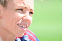 19.08.2026, München, Deutschland. Google Pixel Frauen-Bundesliga: Die FC Bayern Frauen absolvieren auf dem FC Bayern Campus eine Trainingseinheit vor dem Bundesliga-Saisonauftakt gegen den 1. FC Union Berlin. Linda Dallmann (FC Bayern Frauen)
