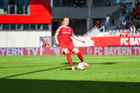 19.09.2026, München, Deutschland. Google Pixel Frauen-Bundesliga: FC Bayern München Frauen gegen 1. FC Köln Frauen am FC Bayern Campus. Glodis Perla Viggosdottir (FC Bayern Frauen)