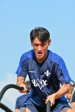 19.07.2026, Bad Wörishofen, Deutschland. 2. Bundesliga: Der SV Darmstadt 98 startet mit der ersten Trainingseinheit in das Sommertrainingslager. Hiroki Akiyama (SV Darmstadt 98)