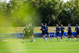 24.07.2026, Bad Wörishofen, Deutschland. 2. Bundesliga: Der SV Darmstadt 98 absolviert das Abschlusstraining im Sommertrainingslager vor dem Testspiel.