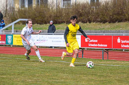 28.03.2026, Mindelheim (Deutschland): Spiel der Kreisliga Allgäu Nord zwischen dem TSV Mindelheim und dem FSV Lamerdingen im Julius-Strohmayer-Stadion.
