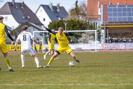 28.03.2026, Mindelheim (Deutschland): Spiel der Kreisliga Allgäu Nord zwischen dem TSV Mindelheim und dem FSV Lamerdingen im Julius-Strohmayer-Stadion.