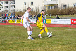 28.03.2026, Mindelheim (Deutschland): Spiel der Kreisliga Allgäu Nord zwischen dem TSV Mindelheim und dem FSV Lamerdingen im Julius-Strohmayer-Stadion.