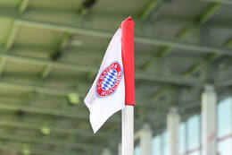 19.08.2026, München, Deutschland. FC Bayern München U19 vs. VfB Stuttgart U19 am FC Bayern Campus in München. Eckfahne