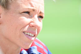 19.08.2026, München, Deutschland. Google Pixel Frauen-Bundesliga: Die FC Bayern Frauen absolvieren auf dem FC Bayern Campus eine Trainingseinheit vor dem Bundesliga-Saisonauftakt gegen den 1. FC Union Berlin. Linda Dallmann (FC Bayern Frauen)