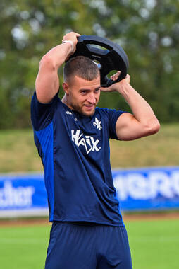 19.07.2026, Bad Wörishofen, Deutschland. 2. Bundesliga: Der SV Darmstadt 98 startet mit der ersten Trainingseinheit in das Sommertrainingslager. Fabian Nurnberger (SV Darmstadt 98)
