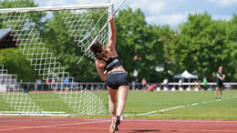 Mindelheim, Deutschland - 09.05.2026: Wettkampf bei der Internationalen Bodensee-Leichtathletik (IBL) 2026 im Julius-Stromayer-Stadion.