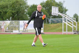 15.07.2026, Bad Wörishofen, Deutschland, 2. Bundesliga, Saison 2026/2027, Der SpVgg Greuther Fürth startet mit der ersten Trainingseinheit in sein Sommertrainingslager in Bad Wörishofen (Unterallgäu). Der Verein bereitet sich dort auf die Saison 2026/2027 vor. Cheftrainer Heiko Vogel (SpVgg Greuther Fürth)