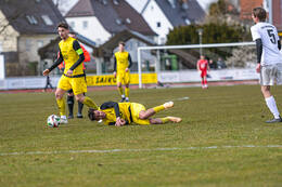 28.03.2026, Mindelheim (Deutschland): Spiel der Kreisliga Allgäu Nord zwischen dem TSV Mindelheim und dem FSV Lamerdingen im Julius-Strohmayer-Stadion.