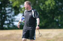 29.06.2026, Bad Wörishofen, Deutschland, Swiss Football League, SFL 2026/2027, Der FC Vaduz startet mit der ersten Trainingseinheit in sein Sommertrainingslager in Bad Wörishofen (Unterallgäu). Der Verein bereitet sich dort auf die Saison 2026/2027 vor. Marc Schneider (FC Vaduz)