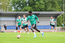 15.07.2026, Bad Wörishofen, Deutschland, 2. Bundesliga, Saison 2026/2027, Der SpVgg Greuther Fürth startet mit der ersten Trainingseinheit in sein Sommertrainingslager in Bad Wörishofen (Unterallgäu). Der Verein bereitet sich dort auf die Saison 2026/2027 vor. Spieler