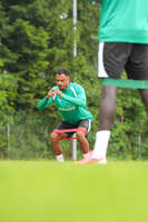 15.07.2026, Bad Wörishofen, Deutschland, 2. Bundesliga, Saison 2026/2027, Der SpVgg Greuther Fürth startet mit der ersten Trainingseinheit in sein Sommertrainingslager in Bad Wörishofen (Unterallgäu). Der Verein bereitet sich dort auf die Saison 2026/2027 vor. Sacha Bansé (SpVgg Greuther Fürth)
