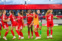 31.08.2026, München, Deutschland. Google Pixel Frauen-Bundesliga: FC Bayern München Frauen gegen 1. FSV Mainz 05 Frauen am FC Bayern Campus. Erstes Heimspiel des FC Bayern München in der Saison 2026/27. Jovana Damnjanovic (FC Bayern Frauen)
