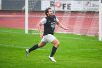 17.10.2026, Mindelheim, Bayern, Deutschland. A-Klasse Allgäu 3: TSV Mindelheim II gegen SV Oberegg II. Spielort: Julius-Strohmayer-Stadion. Leon Graf (TSV Mindelheim) beim Laufen, im Sprint, in einer Laufszene