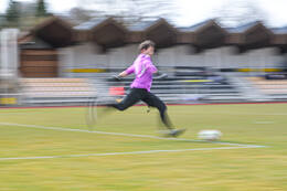 28.03.2026, Mindelheim (Deutschland): Spiel der Kreisliga Allgäu Nord zwischen dem TSV Mindelheim und dem FSV Lamerdingen im Julius-Strohmayer-Stadion.