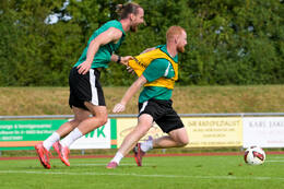 16.07.2026, Bad Wörishofen, Deutschland, 2. Bundesliga, Saison 2026/2027, Der SpVgg Greuther Fürth startet mit der zweiten Trainingseinheit in sein Sommertrainingslager in Bad Wörishofen (Unterallgäu). Der Verein bereitet sich dort auf die Saison 2026/2027 vor. Jannis Heuer (SpVgg Greuther Fürth), Paul Will (SpVgg Greuther Fürth)