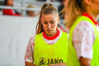 31.08.2026, München, Deutschland. Google Pixel Frauen-Bundesliga: FC Bayern München Frauen gegen 1. FSV Mainz 05 Frauen am FC Bayern Campus. Erstes Heimspiel des FC Bayern München in der Saison 2026/27. Maja Pageler (Mainz 05 Frauen)