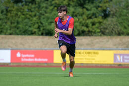 29.06.2026, Bad Wörishofen, Deutschland, Swiss Football League, SFL 2026/2027, Der FC Vaduz startet mit der ersten Trainingseinheit in sein Sommertrainingslager in Bad Wörishofen (Unterallgäu). Der Verein bereitet sich dort auf die Saison 2026/2027 vor. Mischa Beeli (FC Vaduz)