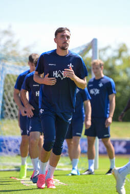 24.07.2026, Bad Wörishofen, Deutschland. 2. Bundesliga: Der SV Darmstadt 98 absolviert das Abschlusstraining im Sommertrainingslager vor dem Testspiel. Lance Duijvestijn (SV Darmstadt 98)