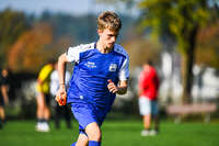 04.10.2026, Bad Wörishofen, Deutschland. U19 (A-Jun.) Kreisklasse Allgäu - Nord: FC Bad Wörishofen U19 gegen SG Unterrieden U19. Spielort: Stadion Am Unteren Hart. Niklas Lichtenberg (FC Bad Wörishofen) beim Laufen, im Sprint, in einer Laufszene