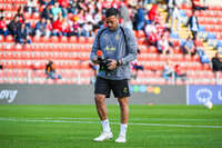 22.09.2026, Unterhaching, Deutschland. UEFA Women's Champions League, 1. Spieltag der Ligaphase: FC Bayern München Frauen gegen Manchester City. UWCL-Auftakt der FC Bayern Frauen und erstes UWCL-Pflichtspiel im neuen Zuhause Sportpark Unterhaching. Diego Restrepo (Manchester City Frauen)