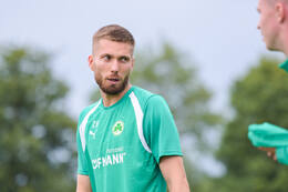 15.07.2026, Bad Wörishofen, Deutschland, 2. Bundesliga, Saison 2026/2027, Der SpVgg Greuther Fürth startet mit der ersten Trainingseinheit in sein Sommertrainingslager in Bad Wörishofen (Unterallgäu). Der Verein bereitet sich dort auf die Saison 2026/2027 vor. Doni Arifi (SpVgg Greuther Fürth)