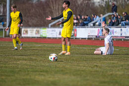28.03.2026, Mindelheim (Deutschland): Spiel der Kreisliga Allgäu Nord zwischen dem TSV Mindelheim und dem FSV Lamerdingen im Julius-Strohmayer-Stadion.