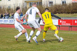 28.03.2026, Mindelheim (Deutschland): Spiel der Kreisliga Allgäu Nord zwischen dem TSV Mindelheim und dem FSV Lamerdingen im Julius-Strohmayer-Stadion.