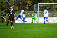 04.10.2026, Bad Wörishofen, Deutschland. U19 (A-Jun.) Kreisklasse Allgäu - Nord: FC Bad Wörishofen U19 gegen SG Unterrieden U19. Spielort: Stadion Am Unteren Hart. Moreno Cerneli (FC Bad Wörishofen) Torwart, Torhüter, Keeper