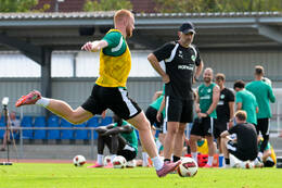16.07.2026, Bad Wörishofen, Deutschland, 2. Bundesliga, Saison 2026/2027, Der SpVgg Greuther Fürth startet mit der zweiten Trainingseinheit in sein Sommertrainingslager in Bad Wörishofen (Unterallgäu). Der Verein bereitet sich dort auf die Saison 2026/2027 vor. Paul Will (SpVgg Greuther Fürth)